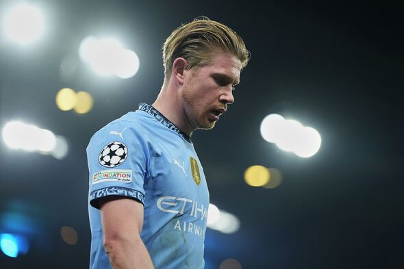 Kevin De Bruyne hield een afscheidsceremonie in Old Trafford